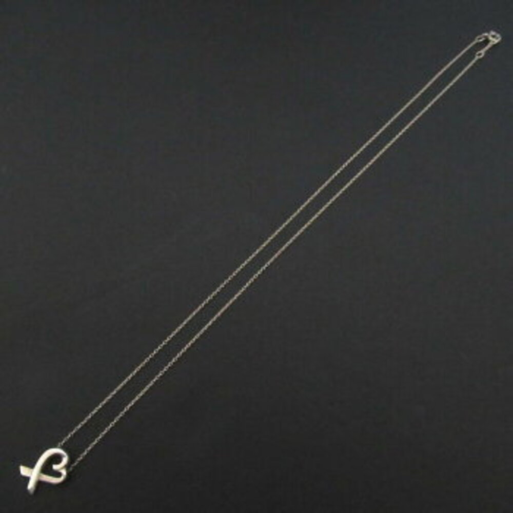 Tiffany Co Paloma Picasso Loving Heart Necklace SV Silver Luxs - Picture 3 of 6
